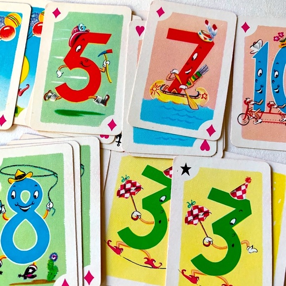Vintage Crazy 8's Card Game, mini size - Picture 10 of 12